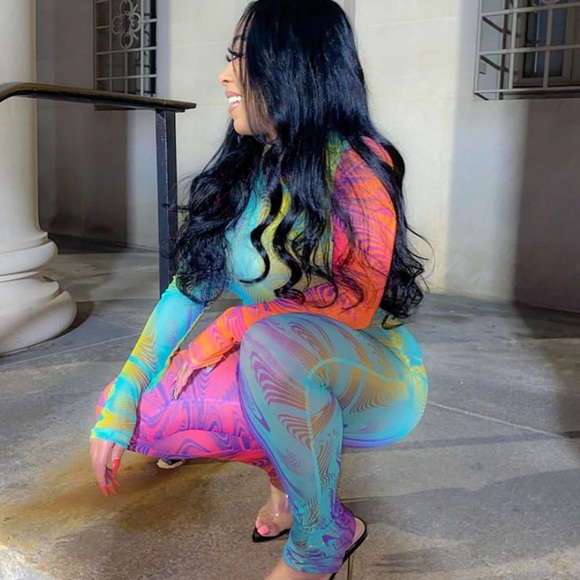 Mesh 2-Piece Legging Set - Picture 3 of 3